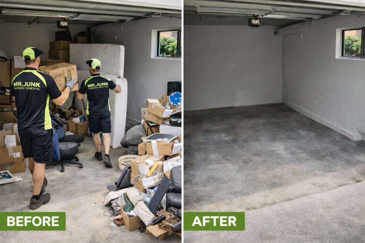 Junk Removal In Sydney Before And After